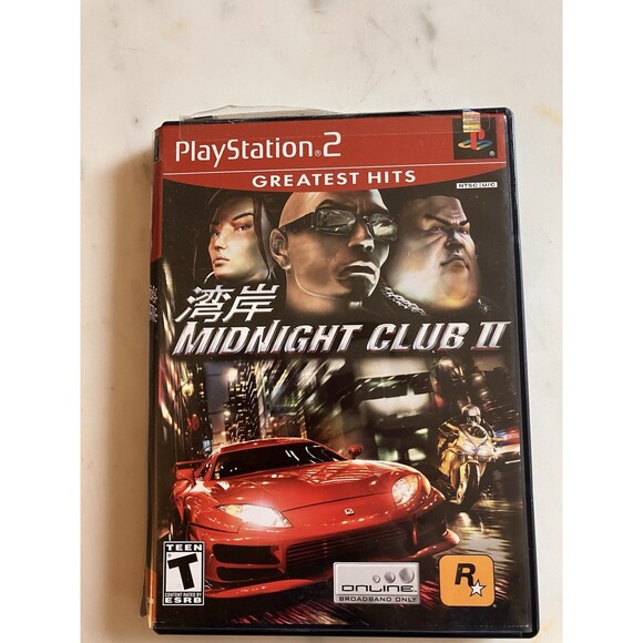 Midnight Club II (Sony PlayStation 2, 2003) - Picture 1 of 3